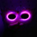 1 Adet Neon Işıklı Göz Maske, Fosforlu Parlayan Parti Maskesi - Parti Dolabı