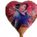 1 Adet Pamuk Prenses Folyo Şekilli Uçan Balon 50cm x 45cm