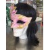1 Adet Gold-Pembe Göz, Yüz Maskesi Kadın Maskeli Balo Konsepti - Parti Dolabı