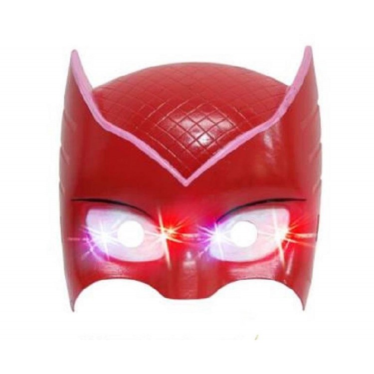 1 Adet Pijamaskeliler Baykus Kiz Icin Isikli Maske Pj Masks