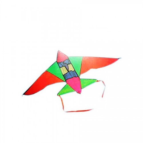 1 Adet Renkli Uçak (F16) Uçurtma, 135x95 cm Kite - Parti Dolabı