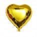 1 Adet 45 cm Altın Sarısı (Gold) Kalp Folyo Balon - Parti Dolabı