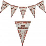 1 Adet Seni Seviyorum Yazılı 1.7m Flama