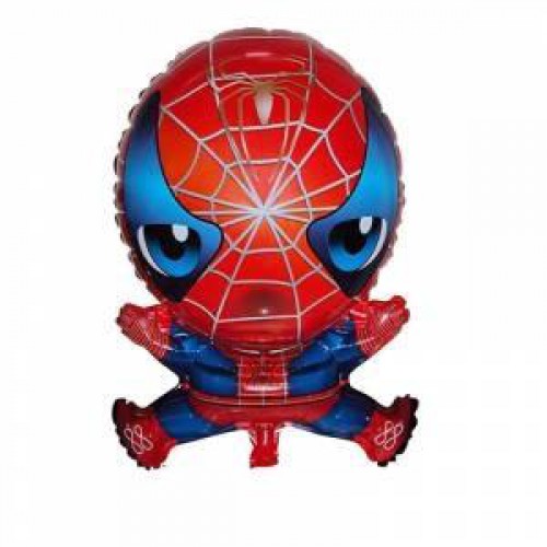 1 Adet Spiderman, Örümcek Adam Folyo balon 30cmx50cm