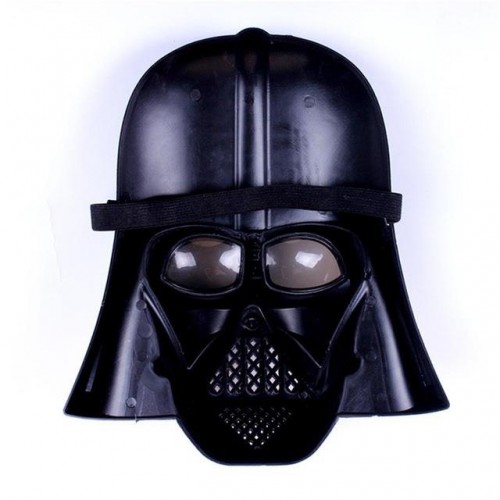 1 Adet Star Wars Darth Vader Siyah Yetişkin Erkek Maske - Parti Dolabı