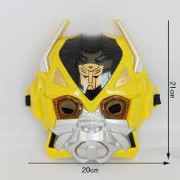 1 Adet Transformers Işıklı  Bumblebee Maske Erkek Parti Malzemesi