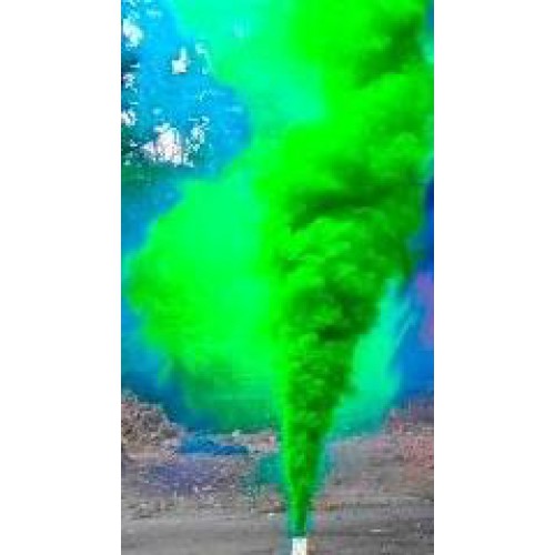 1 Adet Yeşil Renkli Sis Bombası Dumanı Meşale 40sn - Parti Dolabı