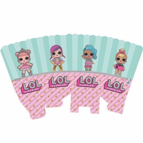 10 Adet Lol Surprise Bebekleri Temalı Popcorn Mısır İkram Kutusu - Parti Dolabı