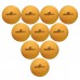 10 Adet Turuncu Pinpon, Kutusuyla Birlikte Masa Tenisi Oyun Topu - Parti Dolabı