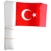80 Adet Çubuklu Türk Bayrağı 23 Nisan 19 Mayıs 30 Ağustos Okul