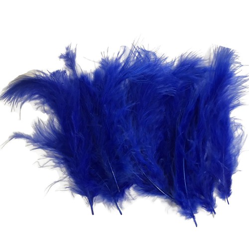 100 Adet Koyu Mavi-Lacivert Tüy (Şeffaf Balon içi Tüyü) Süslemesi
