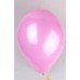 100 lü Adet Metalik Parlak Sedefli Lateks Toz Pembe Renkli Balon