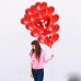 11 Parça Sevgililer Günü Kalp Balon 14 Şubat Süslemesi Erkek Kız - Parti Dolabı