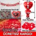 14 Şubat Sevgililer Günü Sevgiliye Sürpriz Süsleme Paketi - Parti Dolabı