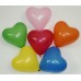 16 Adet Rengarenk Kalp Balon, Sevgiliye Arkadaşa Doğum Günü Parti - Parti Dolabı