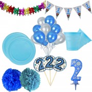 2 Yaş Erkek Doğum Günü Konsepti Malzemeleri