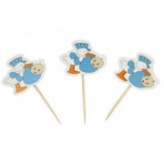 20 Adet Mavi Leylek Bebek Getirdi Doğum Odası Malzemesi