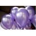 20 ADET METALİK SEDEFLİ MOR LİLA BALON Doğum Günü Helyumla Uçan