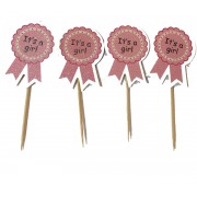 20 Adet Pembe Sunum Kürdanı Doğum Odası Malzemesi.