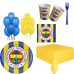 24 Kişilik Fenerbahçe Doğum Günü Parti Ürünleri Fb Temalı Konsept