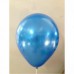 25 adet Metalik Parlak Koyu Mavi Lacivert Balon (Helyumla Uçan)