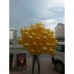 25 adet Metalik Parlak Altın Sarısı Gold Balon (Helyumla Uçan)