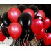 25 Adet Metalik Sedefli (Kırmızı-Siyah) Karışık Balon Helyumla Uçan 25 Adet Metalik Sedefli (Kırmızı-Siyah) Karışık Balon Helyumla Uçan