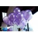 25 adet Metalik Sedefli Parlak Mor Balon (Helyumla Uçan) - Parti Dolabı