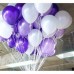25 Adet Metalik Sedefli (Mor-Beyaz) Karışık Balon Helyumla Uçan 25 Adet Metalik Sedefli (Mor-Beyaz) Karışık Balon Helyumla Uçan