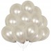 25 Ad Metalik Sedefli (Şeker Pembe-Gümüş Gri) Balon Helyumla Uçan - Parti Dolabı