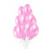 25 Adet Pembe Metalik Parlak Sedefli Karışık Renkli Balon