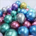 5 Ad 1.Kalite Mor Renkli Parlak Krom Metalik Aynalı Balon