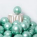 5 Ad 1.Kalite Yeşil Renkli Parlak Krom Metalik Aynalı Balon - Parti Dolabı