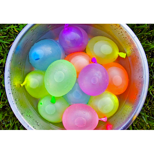 50 Adet Karışık Renk Çoklu Su Balonu Al - Parti Dolabı
