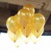 50 ADET METALİK SEDEFLİ ALTIN SARISI GOLD RENGİ DORE BALON