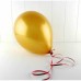 50 ADET METALİK SEDEFLİ ALTIN SARISI GOLD RENGİ DORE BALON