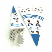 50 Adet Sünnetimize Hoşgeldiniz Yazılı Sünnet Şekeri İçin Külah