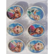6 Adet Elsa (Frozen) Silgi Karlar Ülkesi Kız Parti Malzemeleri Hediyelik 