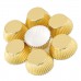 100 Altın Sarısı Gold Dore Cupcake Kalıbı Kek Kapsülü Muffin Kabı - Parti Dolabı