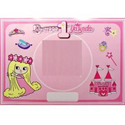 8 Adet 1Yaş Pembe Kız Amerikan Servis (Tabak Altlığı) Sunum