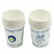 8 Adet Mavi Sünnet Temalı Karton Bardak 