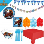 8 Kişilik Dinazorlar Parti Süsleri, Jurassic World Konsept Paketi