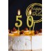 8 Yaş Gold Rakam Mum, Parlak Altın Rengi Doğum Günü Mumu Sarı Yaldızlı Pasta Mumu