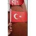 80 Adet Çubuklu Kağıt Türk Bayrağı Çıtalı Sopalı Ayyıldız Baskılı Bayrak