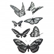 Kelebek Geçici Dövme Seti, Yapıştırmalı Sticker Tattoo Modelleri