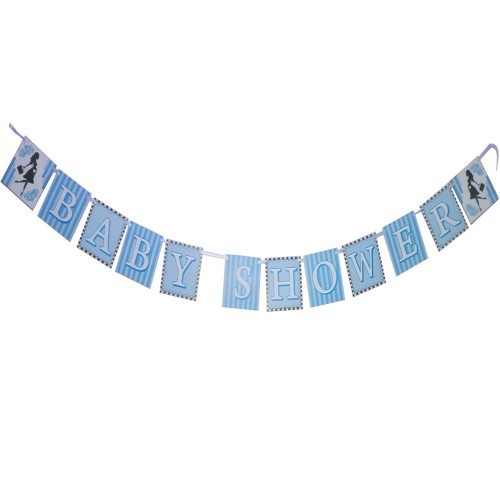 Baby Shower Partisi Süsleri Erkek Bebek, Dekorasyon Yazıları - Parti Dolabı