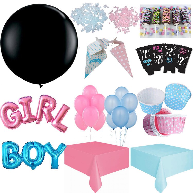 Bebek Cinsiyet Belirleme, Öğrenme Partisi Malzemeleri Paketi