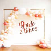 Bride To Be Sticker Balon Seti, Bekarlığa Veda Partisi