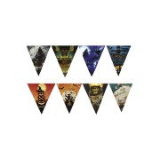 Cadılar Bayramı Halloween Flama Bayrak Banner Süs