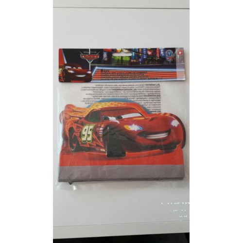 Cars 6lı 3D Şapka Mcqueen Doğum Günü Parti Şapkası